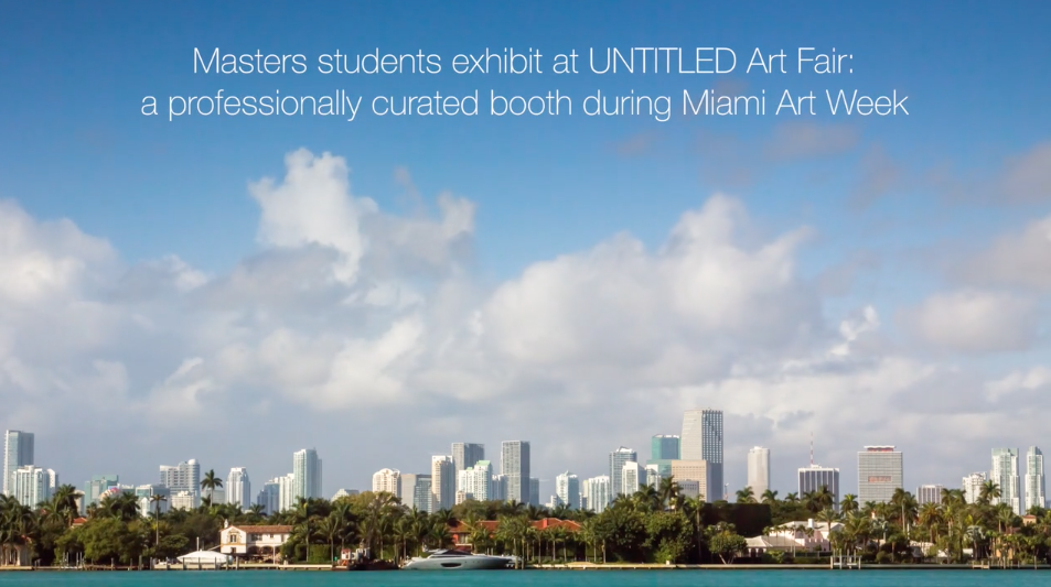 Master's Students Visit Miami Art Fair