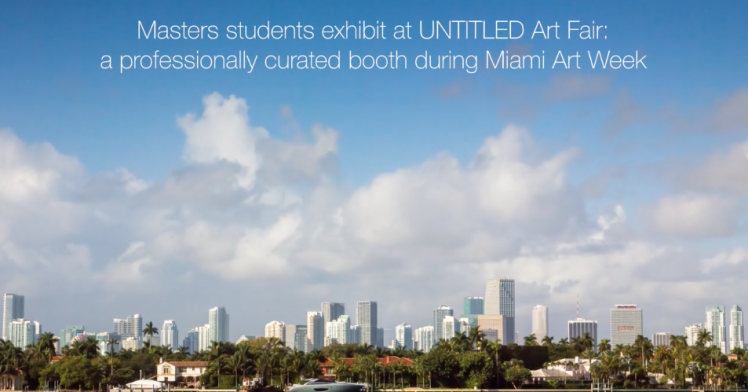  Master's Students Visit Miami Art Fair